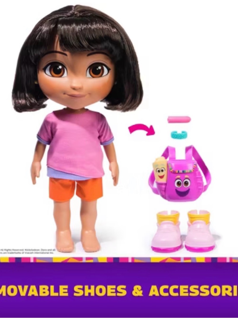 DORA THE EXPLORER SING & EXPLORE DORA FASHION DOLL - Picture 4 of 8